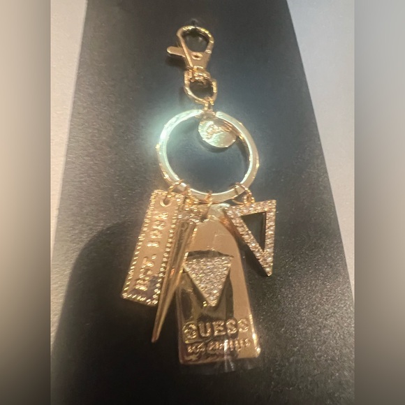 Guess Gold Charm Keychain - Picture 2 of 2